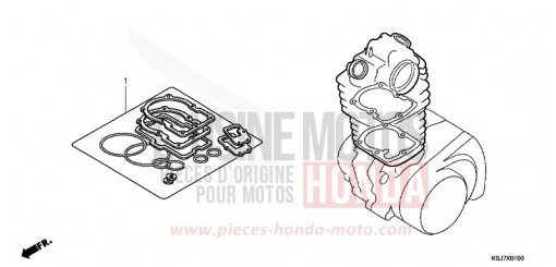 TROUSSE DE JOINT A CRF100FC de 2012